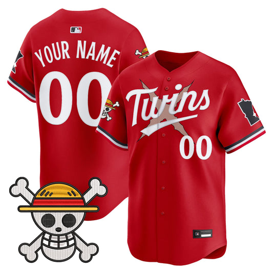 Minnesota Twins x One Piece Vapor Premier Limited Custom Jersey - Stitched