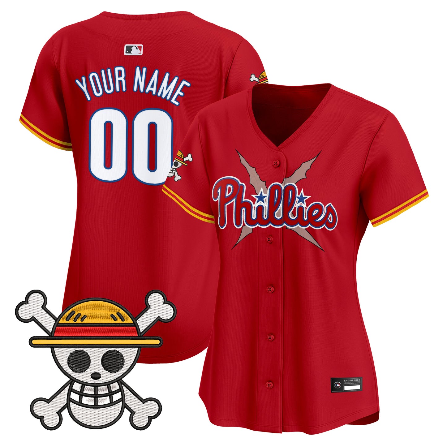 Philadelphia Phillies x OP Vapor Premier Limited Custom Jersey - Stitched