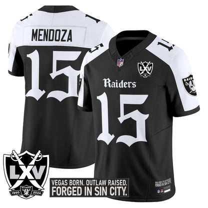 Las Vegas Raiders 'Gothic Sin City Shadows Edition' Vapor Limited Jersey - All Stitched