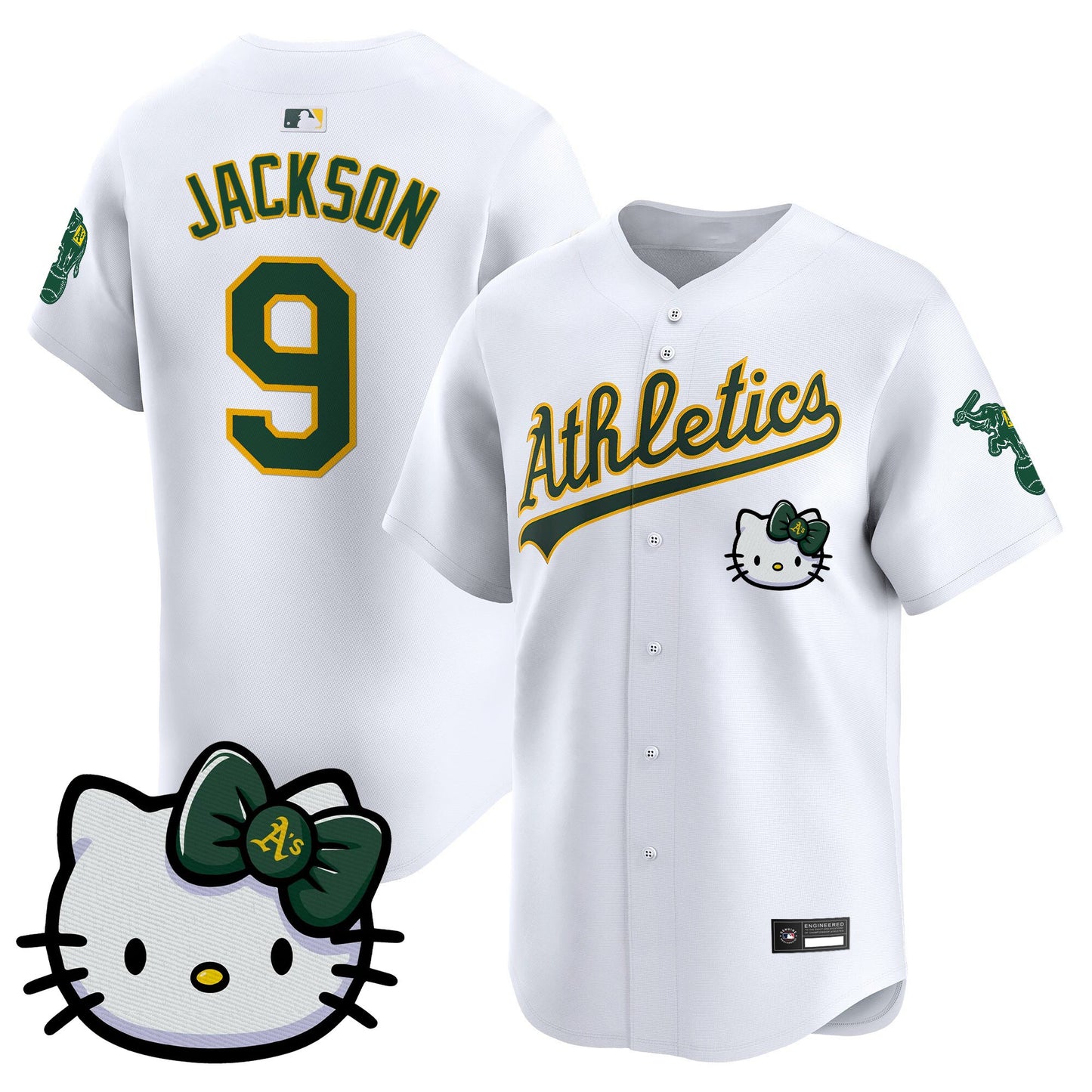 Oakland Athletics Meow KT Vapor Premier Limited Jersey – All Stitched