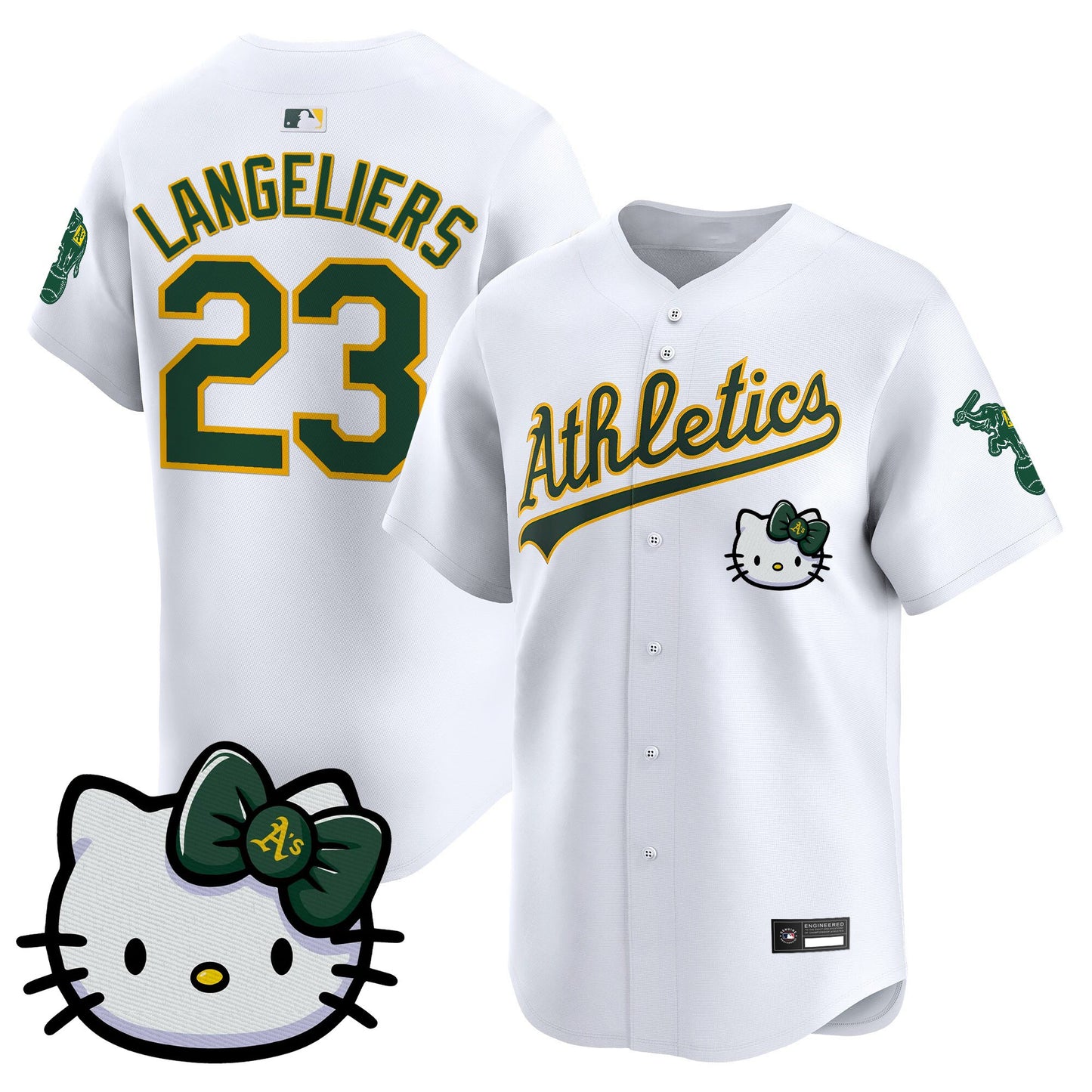 Oakland Athletics Meow KT Vapor Premier Limited Jersey – All Stitched