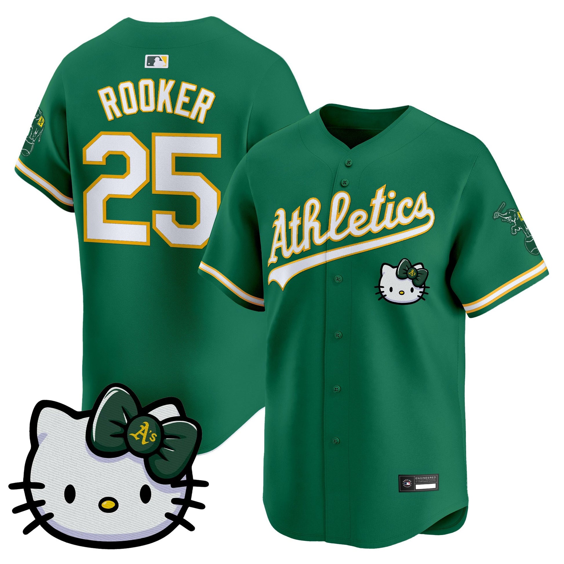 Oakland Athletics Meow KT Vapor Premier Limited Jersey – All Stitched