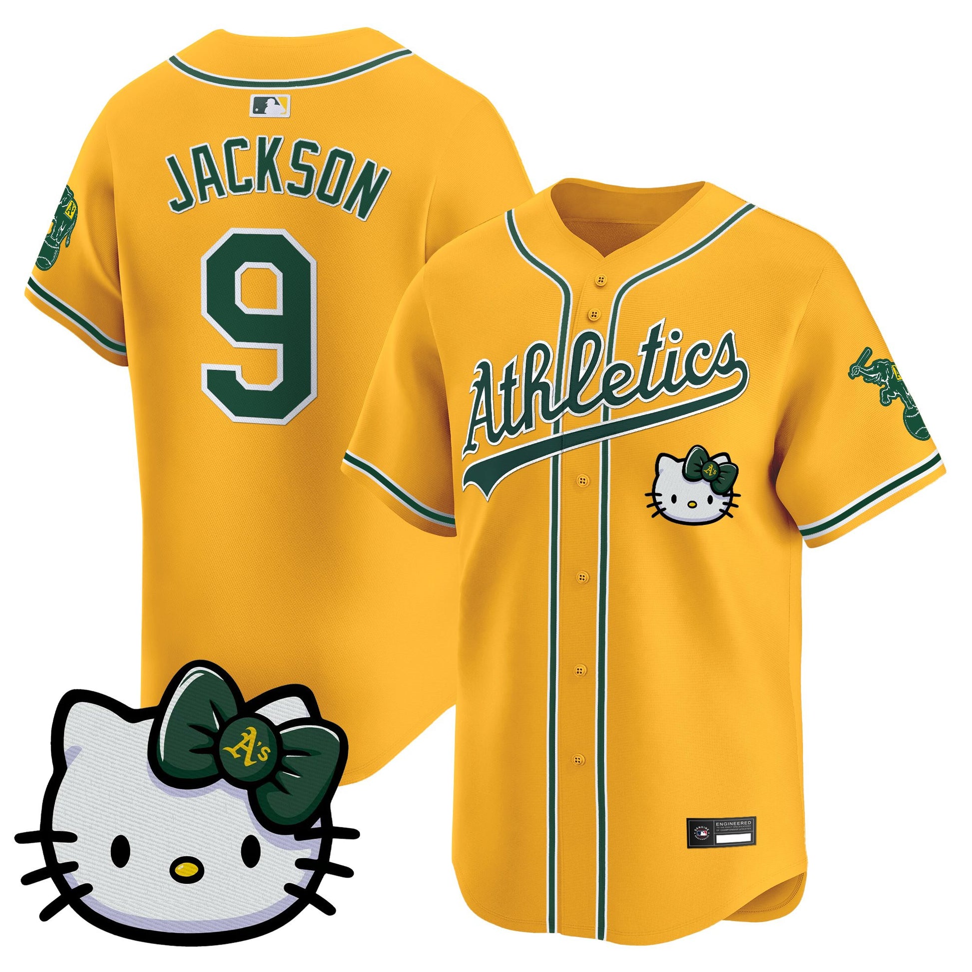 Oakland Athletics Meow KT Vapor Premier Limited Jersey – All Stitched
