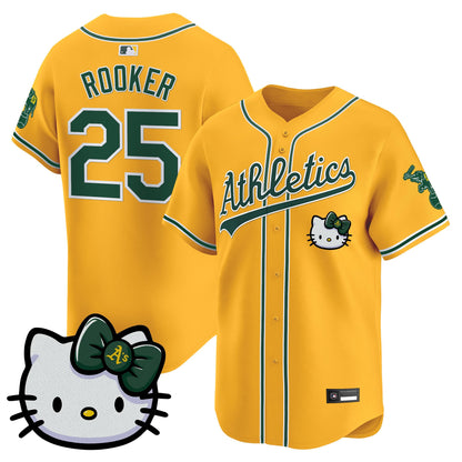 Oakland Athletics Meow KT Vapor Premier Limited Jersey – All Stitched