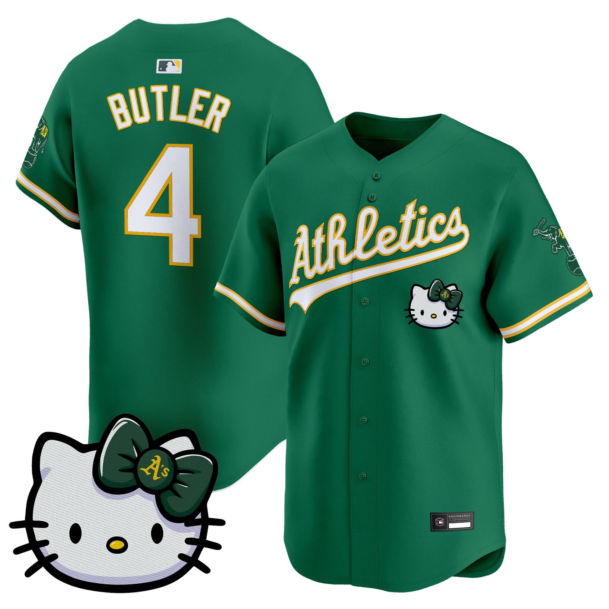 Oakland Athletics Meow KT Vapor Premier Limited Jersey – All Stitched