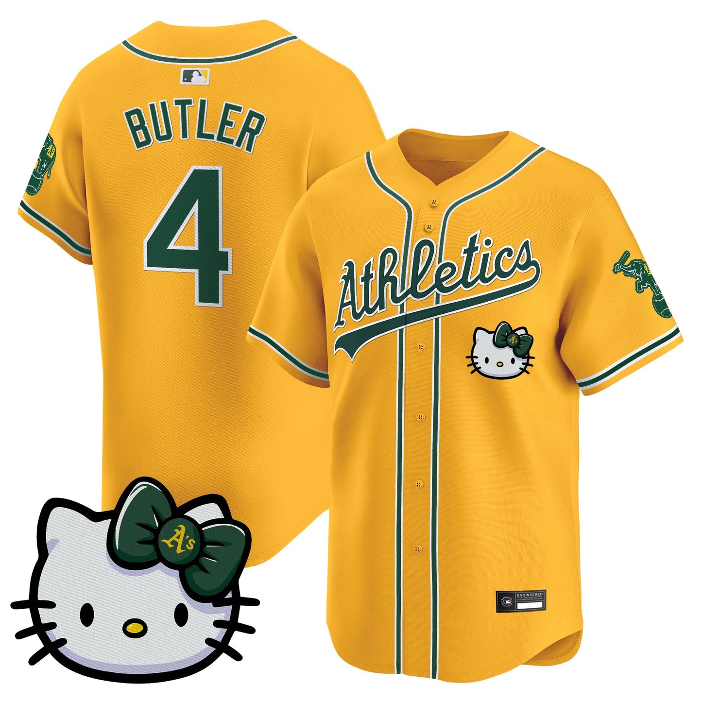 Oakland Athletics Meow KT Vapor Premier Limited Jersey – All Stitched