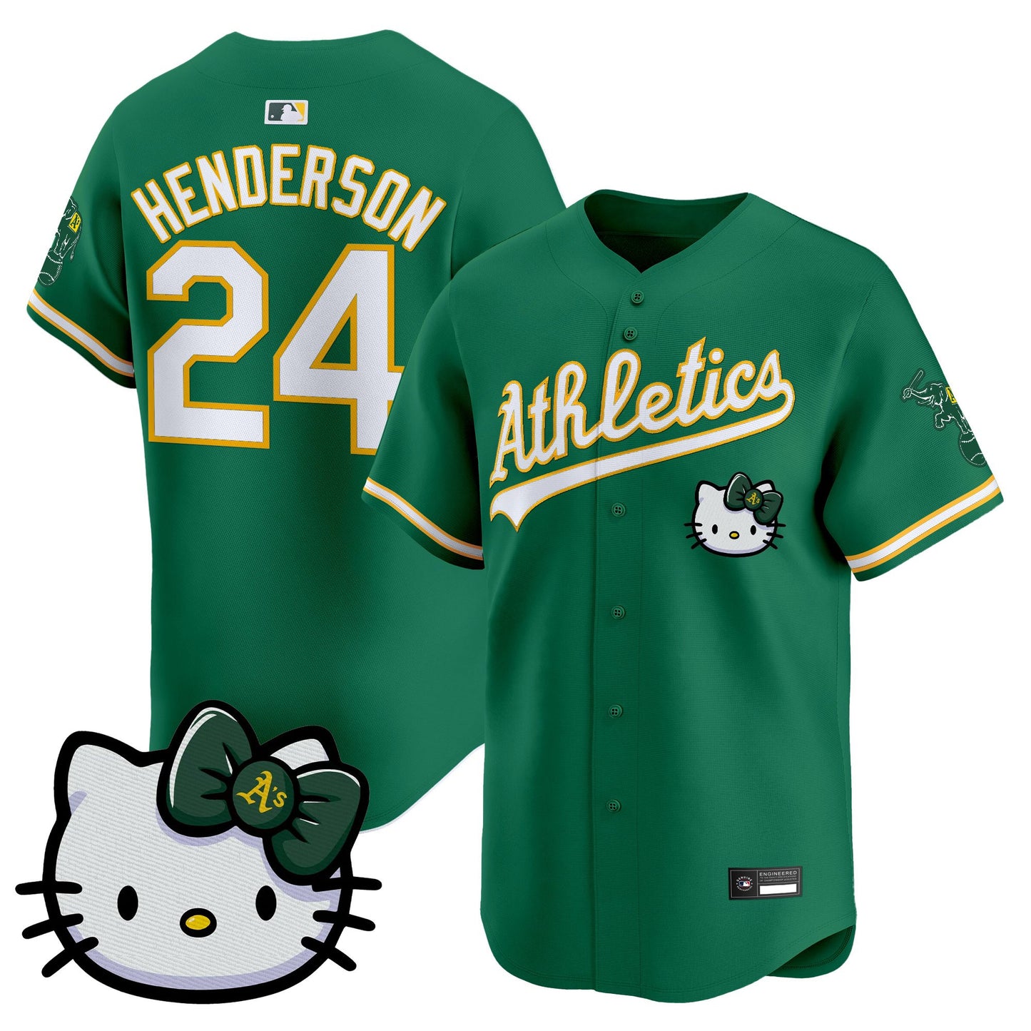 Oakland Athletics Meow KT Vapor Premier Limited Jersey – All Stitched