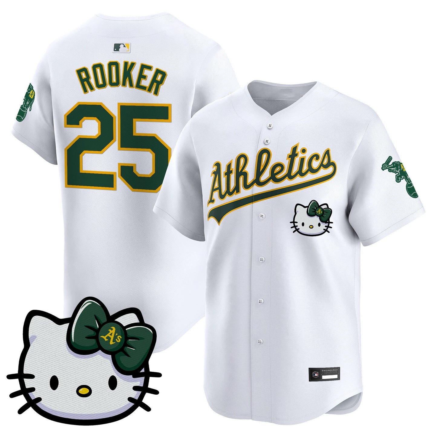 Oakland Athletics Meow KT Vapor Premier Limited Jersey – All Stitched