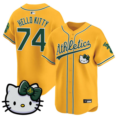 Oakland Athletics Meow KT Vapor Premier Limited Jersey – All Stitched