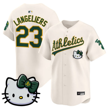 Oakland Athletics Meow KT Vapor Premier Limited Jersey – All Stitched
