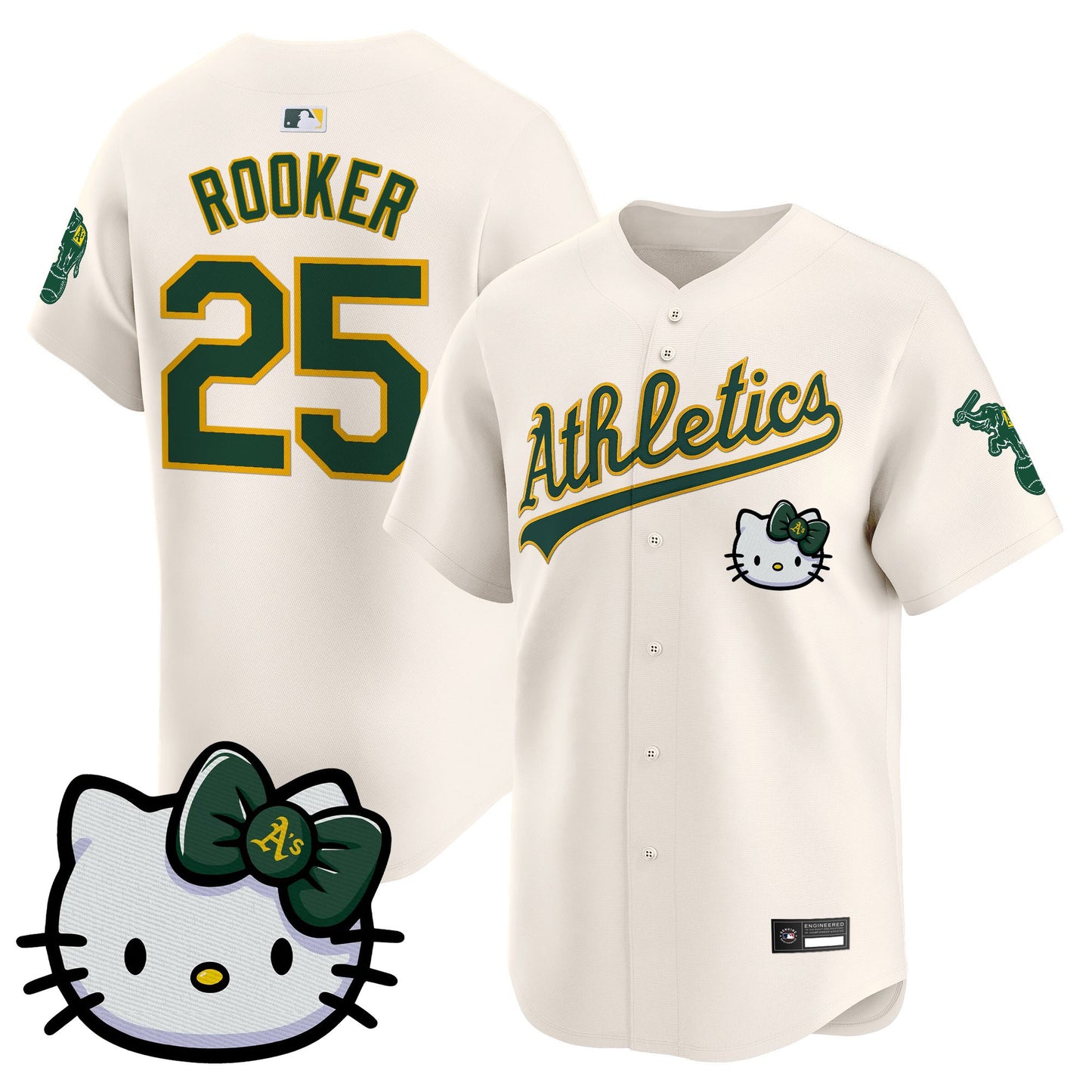 Oakland Athletics Meow KT Vapor Premier Limited Jersey – All Stitched