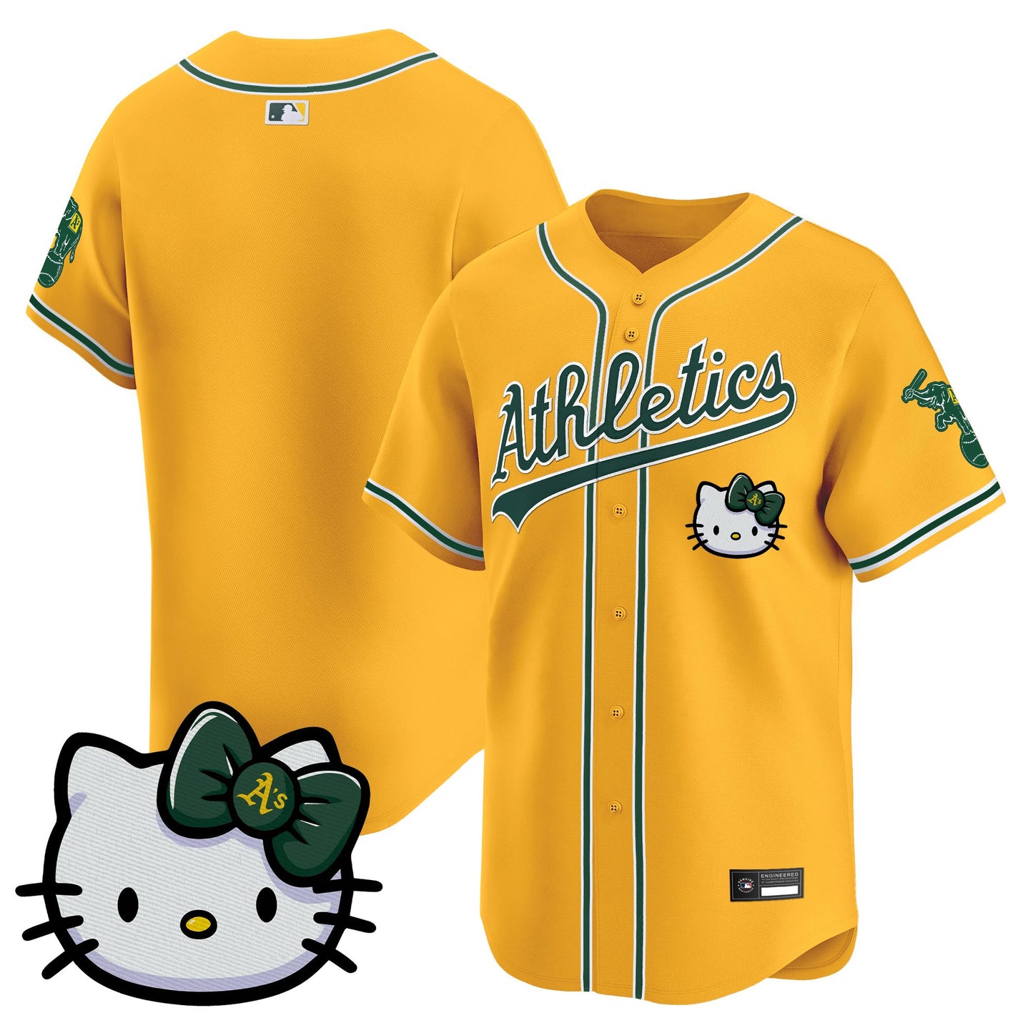 Oakland Athletics Meow KT Vapor Premier Limited Jersey – All Stitched