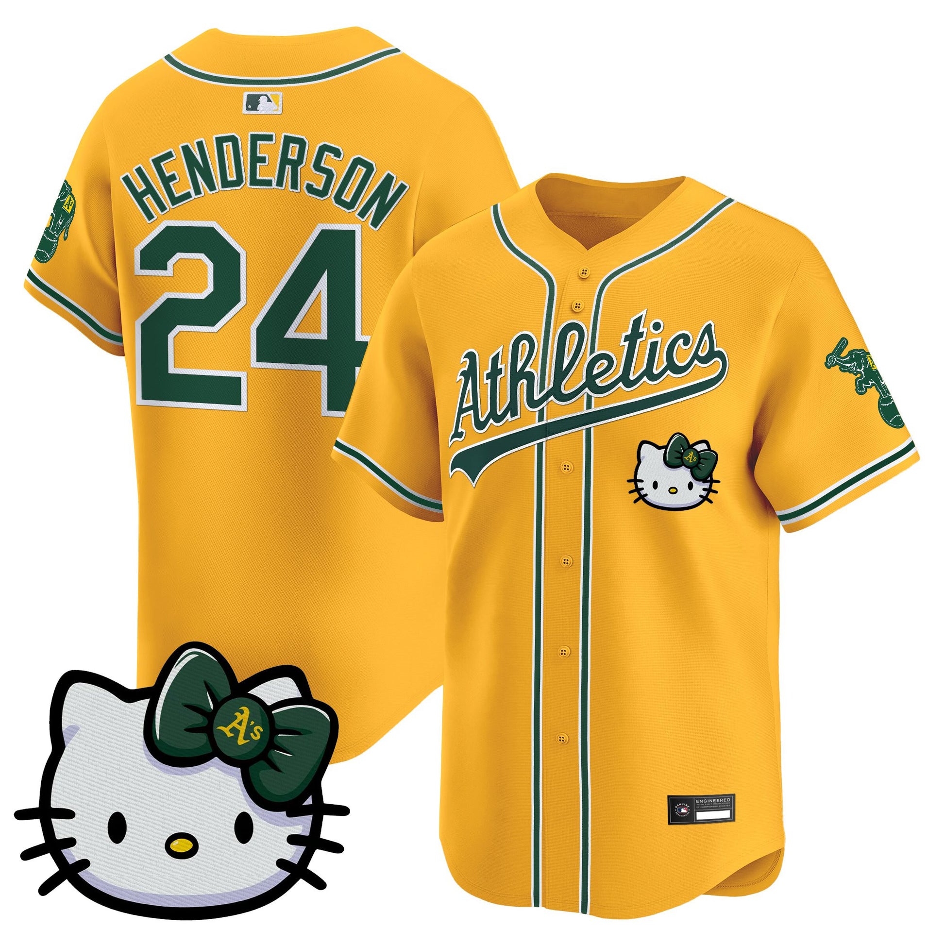 Oakland Athletics Meow KT Vapor Premier Limited Jersey – All Stitched