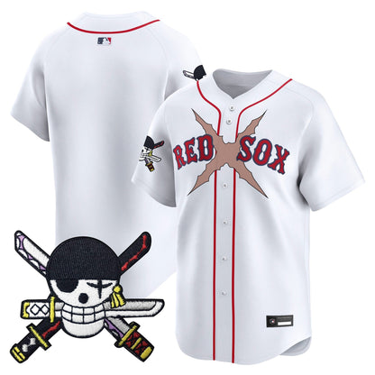Boston Red Sox x  OP Zr Patch Vapor Premier Limited Jersey - Stitched
