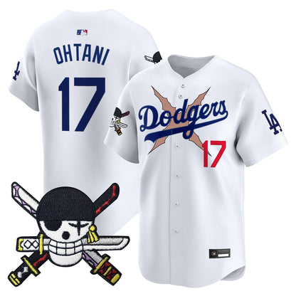 Los Angeles Dodgers x  OP Zr Patch Vapor Premier Limited Jersey - Stitched