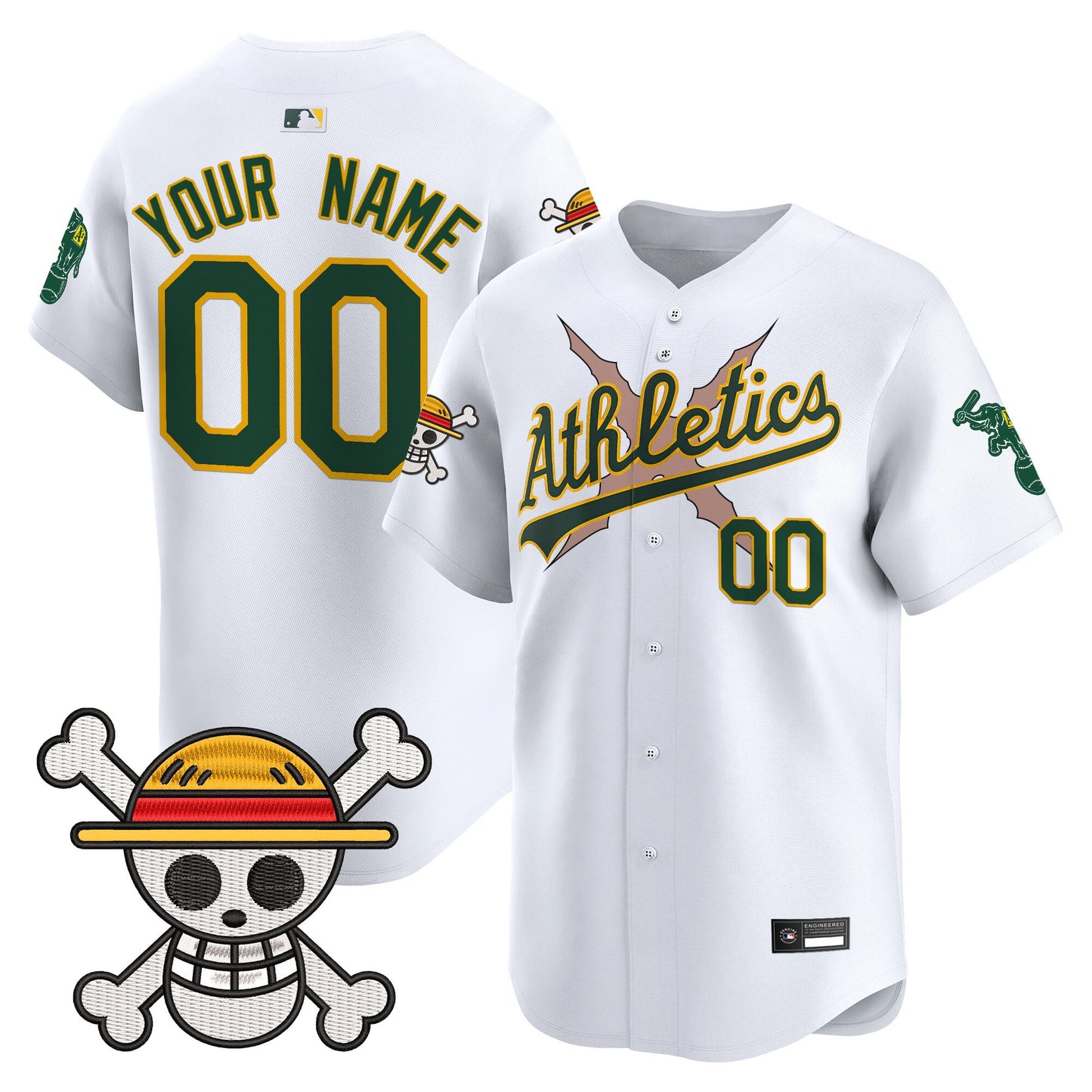 Oakland Athletics x OP Vapor Premier Limited Custom Jersey - Stitched