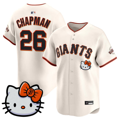  San Francisco Giants Meow KT Vapor Premier Limited Jersey – All Stitched