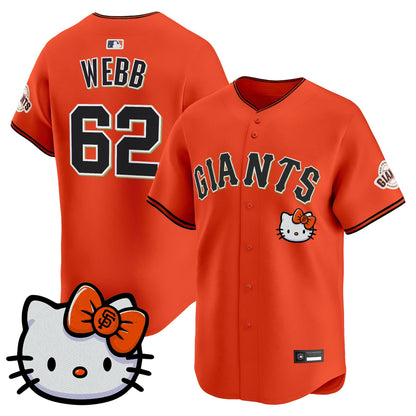  San Francisco Giants Meow KT Vapor Premier Limited Jersey – All Stitched