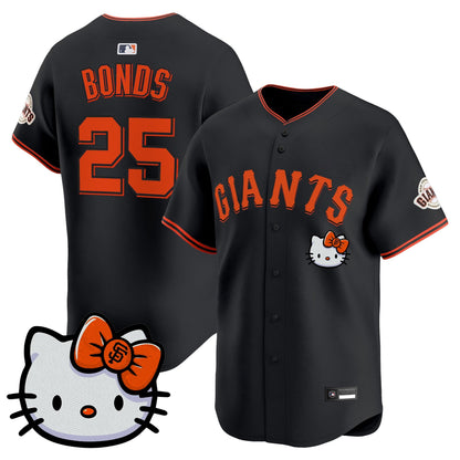  San Francisco Giants Meow KT Vapor Premier Limited Jersey – All Stitched
