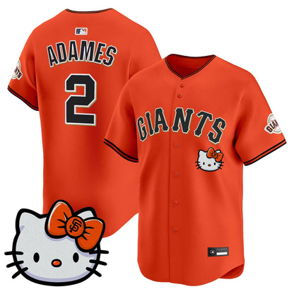  San Francisco Giants Meow KT Vapor Premier Limited Jersey – All Stitched