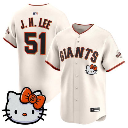  San Francisco Giants Meow KT Vapor Premier Limited Jersey – All Stitched