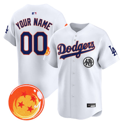 Los Angeles Dodgers x DB Vapor Premier Limited Custom Jersey - Stitched