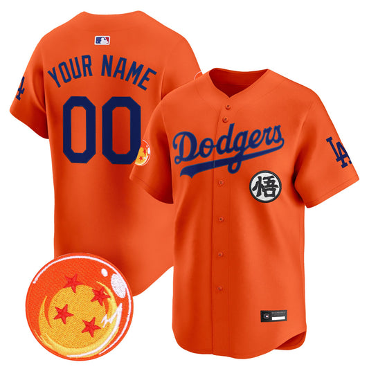 Los Angeles Dodgers x DB Vapor Premier Limited Custom Jersey - Stitched