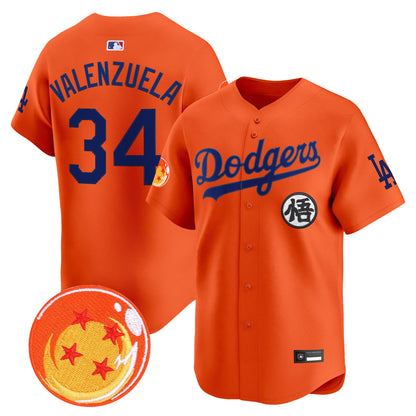 Los Angeles Dodgers x DB Vapor Premier Limited Jersey - Stitched