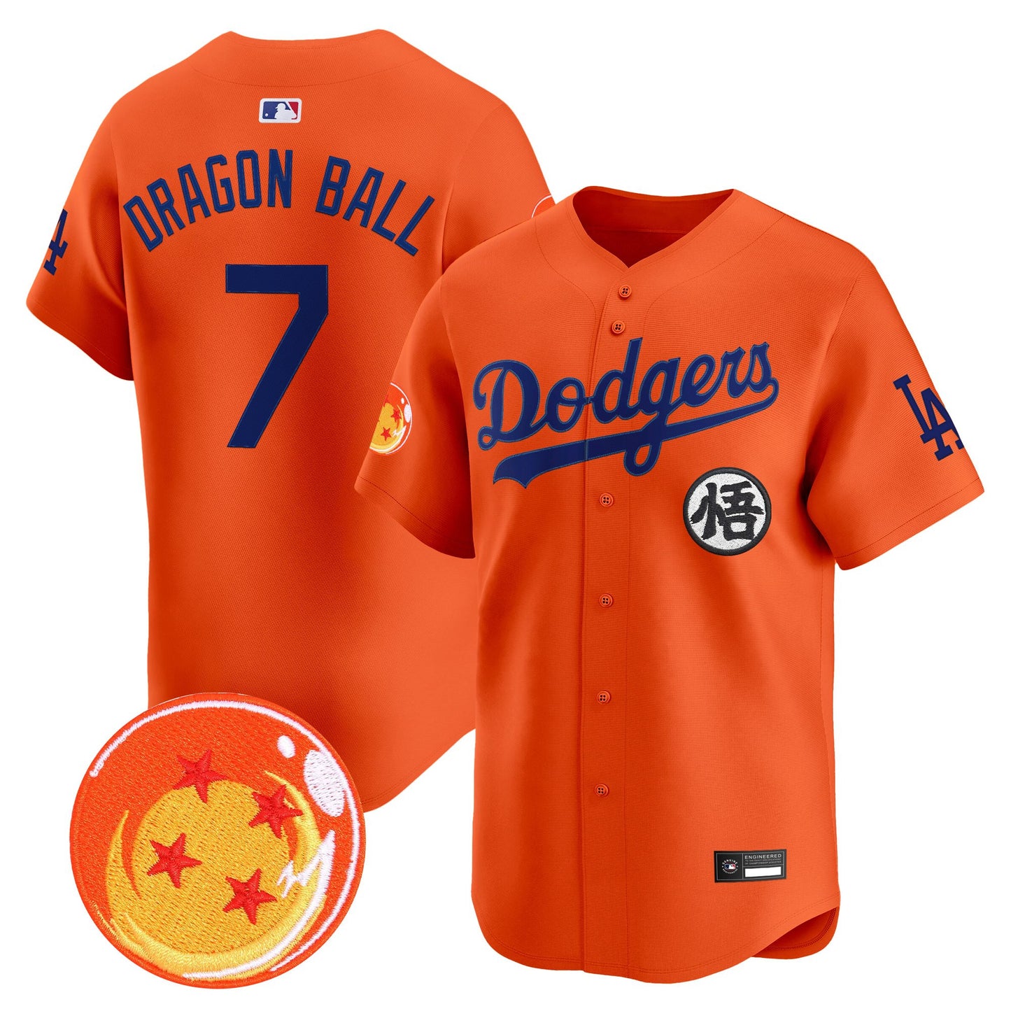 Los Angeles Dodgers x DB Vapor Premier Limited Jersey - Stitched