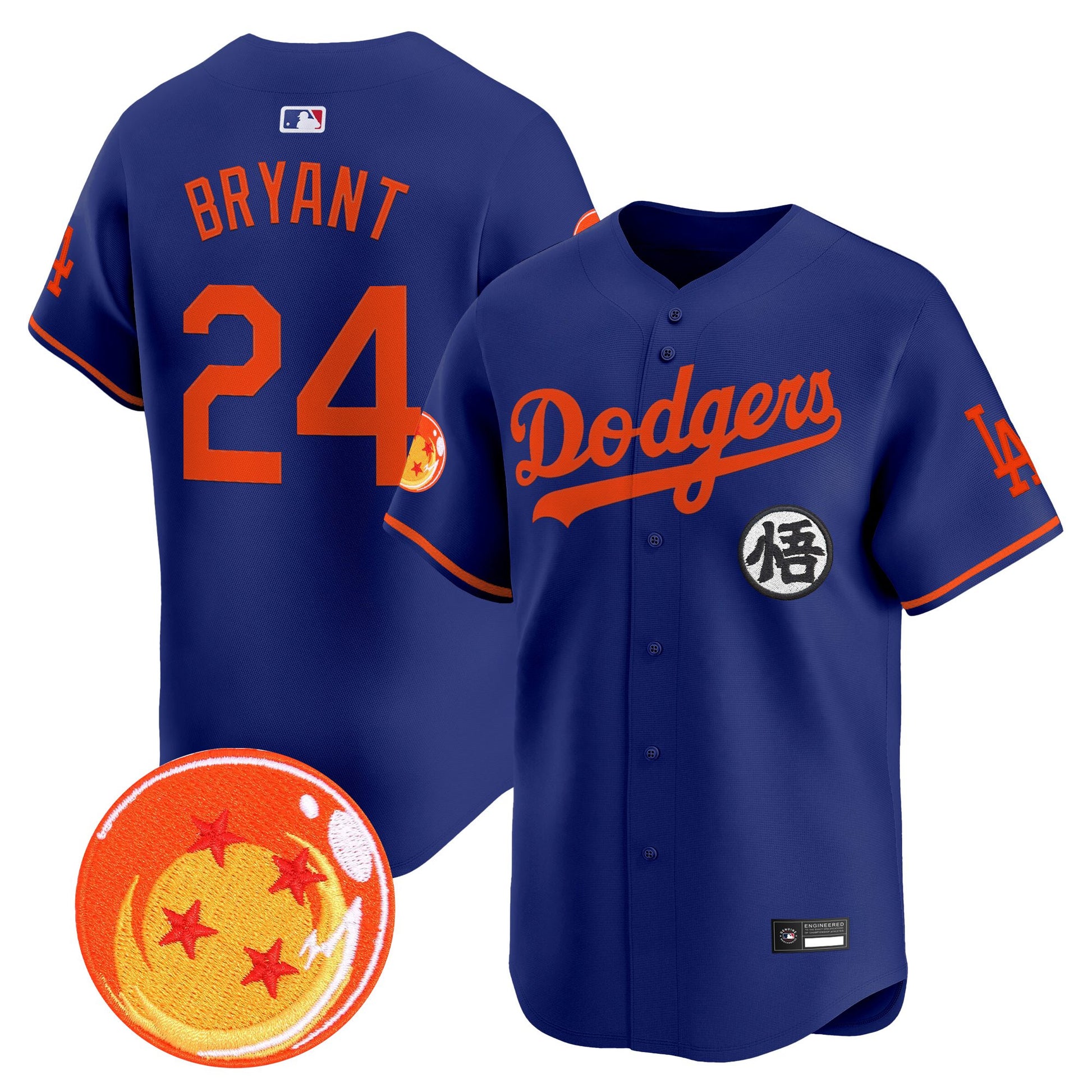 Los Angeles Dodgers x DB Vapor Premier Limited Jersey - Stitched