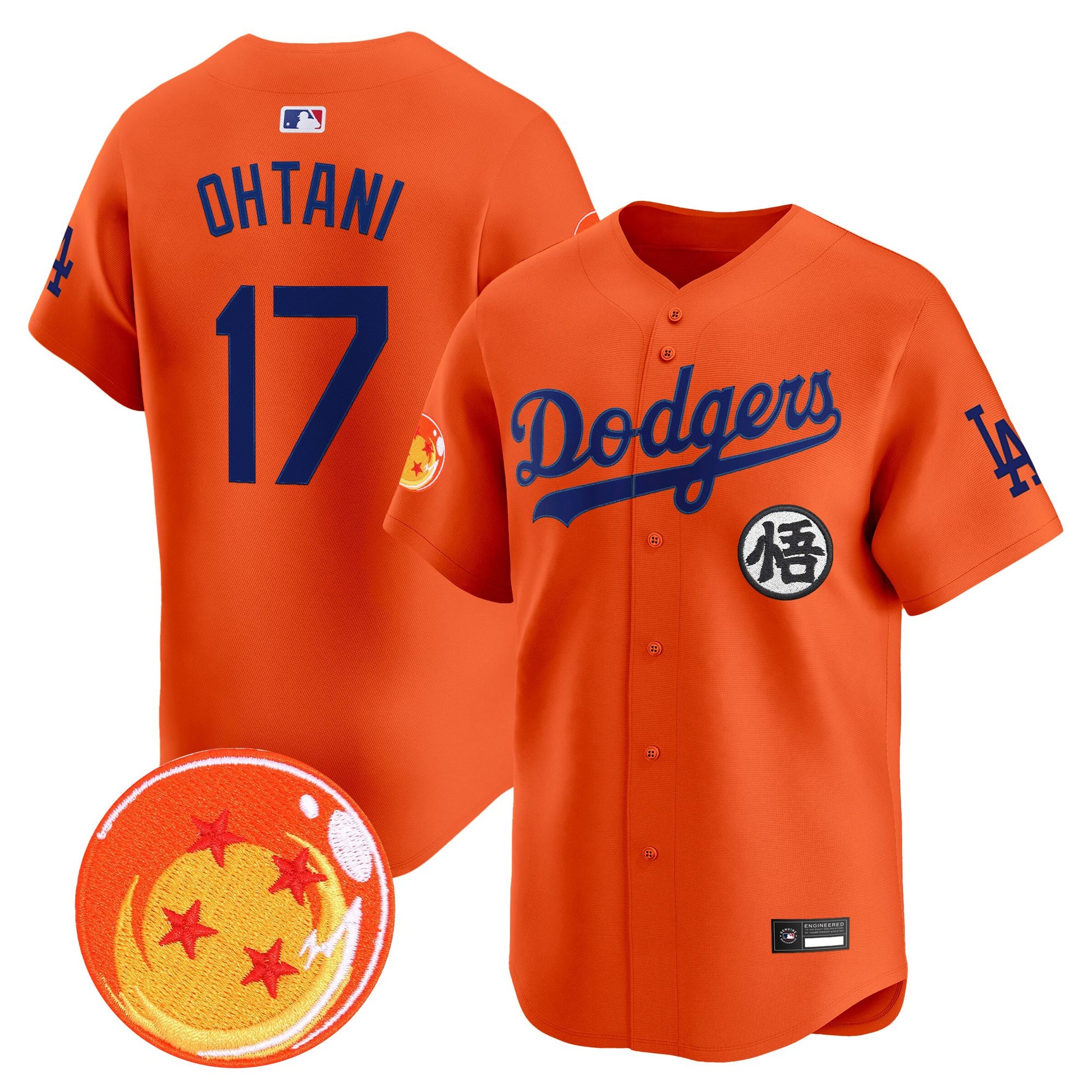 Los Angeles Dodgers x DB Vapor Premier Limited Jersey - Stitched