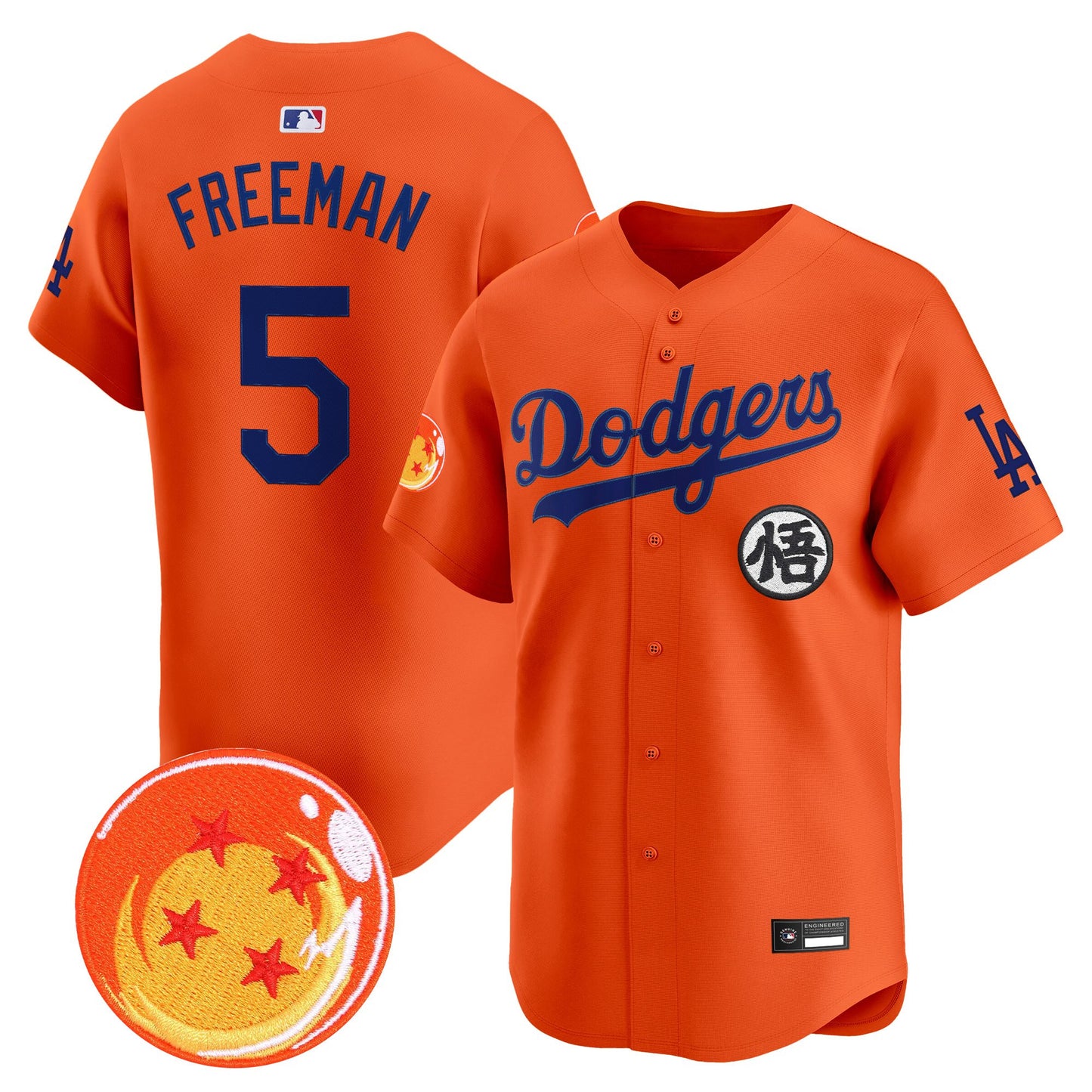 Los Angeles Dodgers x DB Vapor Premier Limited Jersey - Stitched