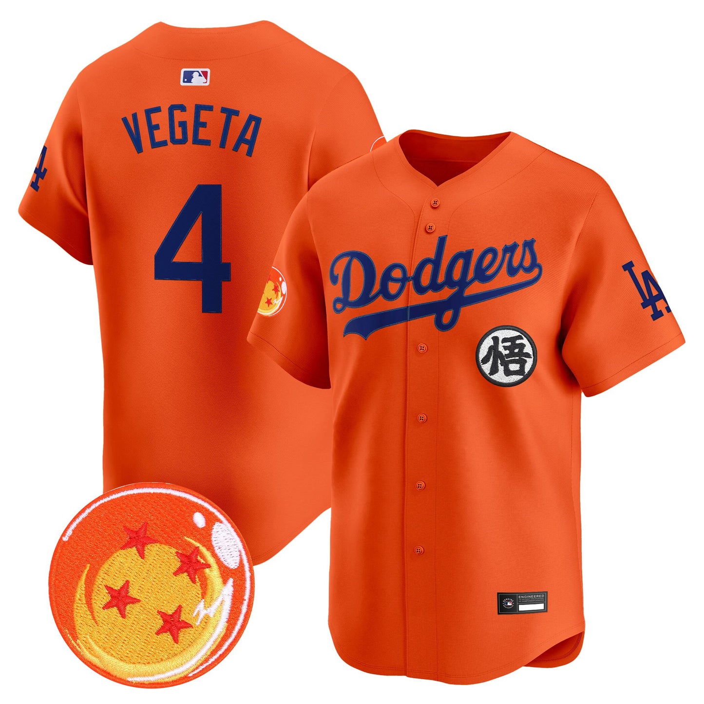 Los Angeles Dodgers x DB Vapor Premier Limited Jersey - Stitched