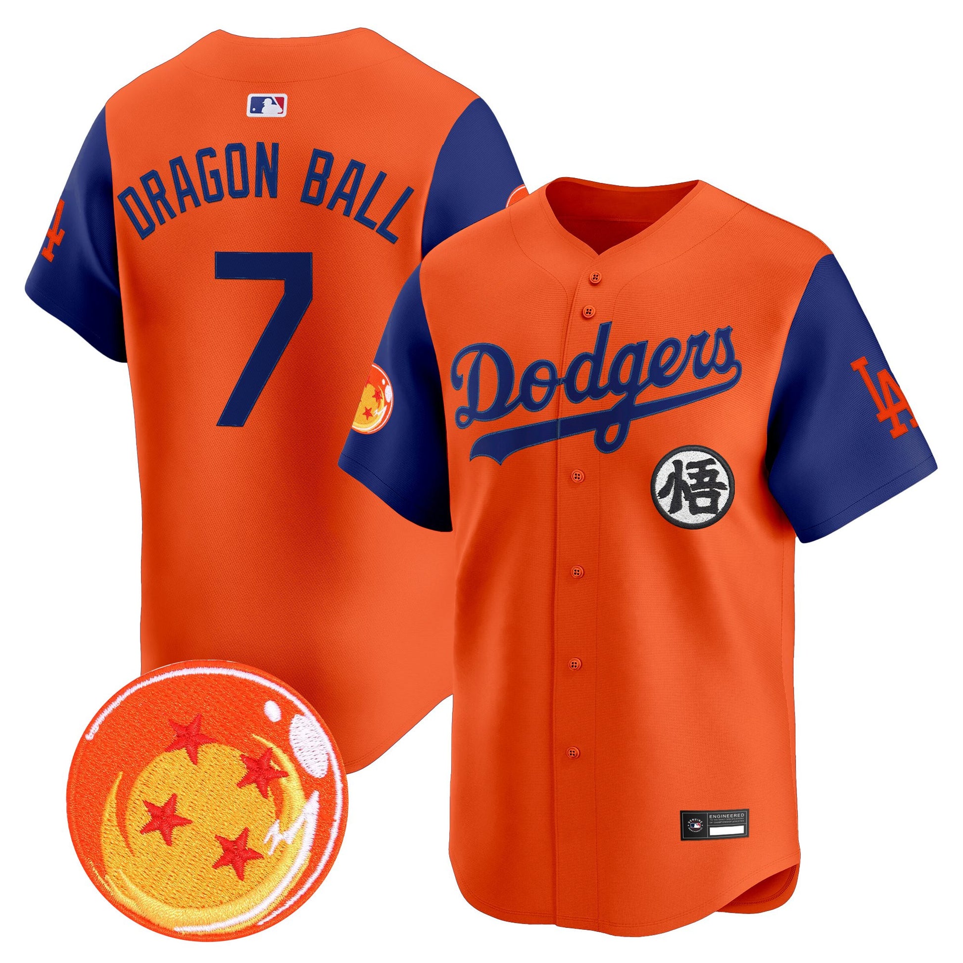 Los Angeles Dodgers x DB Vapor Premier Limited Jersey - Stitched
