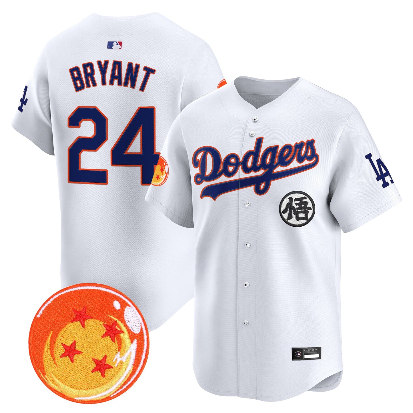 Los Angeles Dodgers x DB Vapor Premier Limited Jersey - Stitched