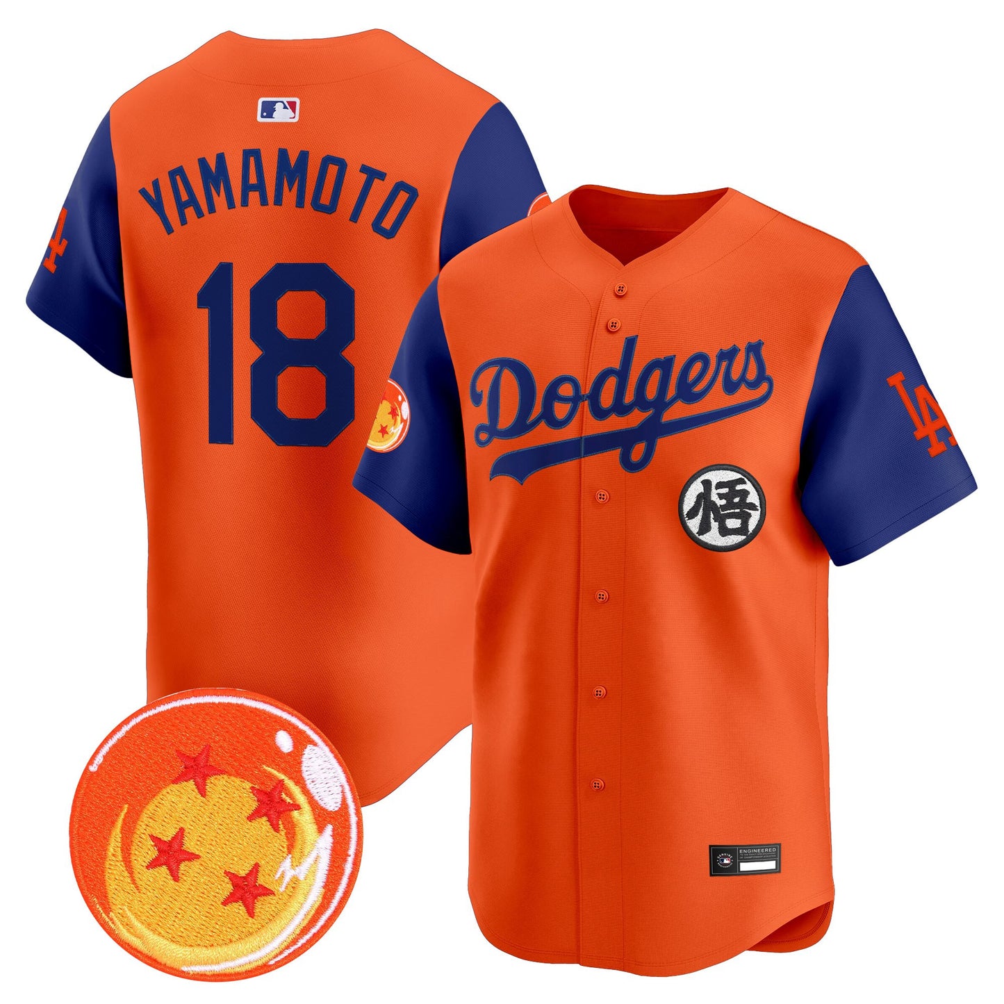 Los Angeles Dodgers x DB Vapor Premier Limited Jersey - Stitched