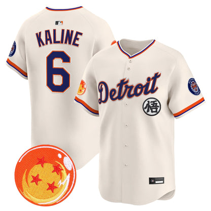Detroit Tigers x Dragon Ball Vapor Premier Limited Jersey - All Stitched
