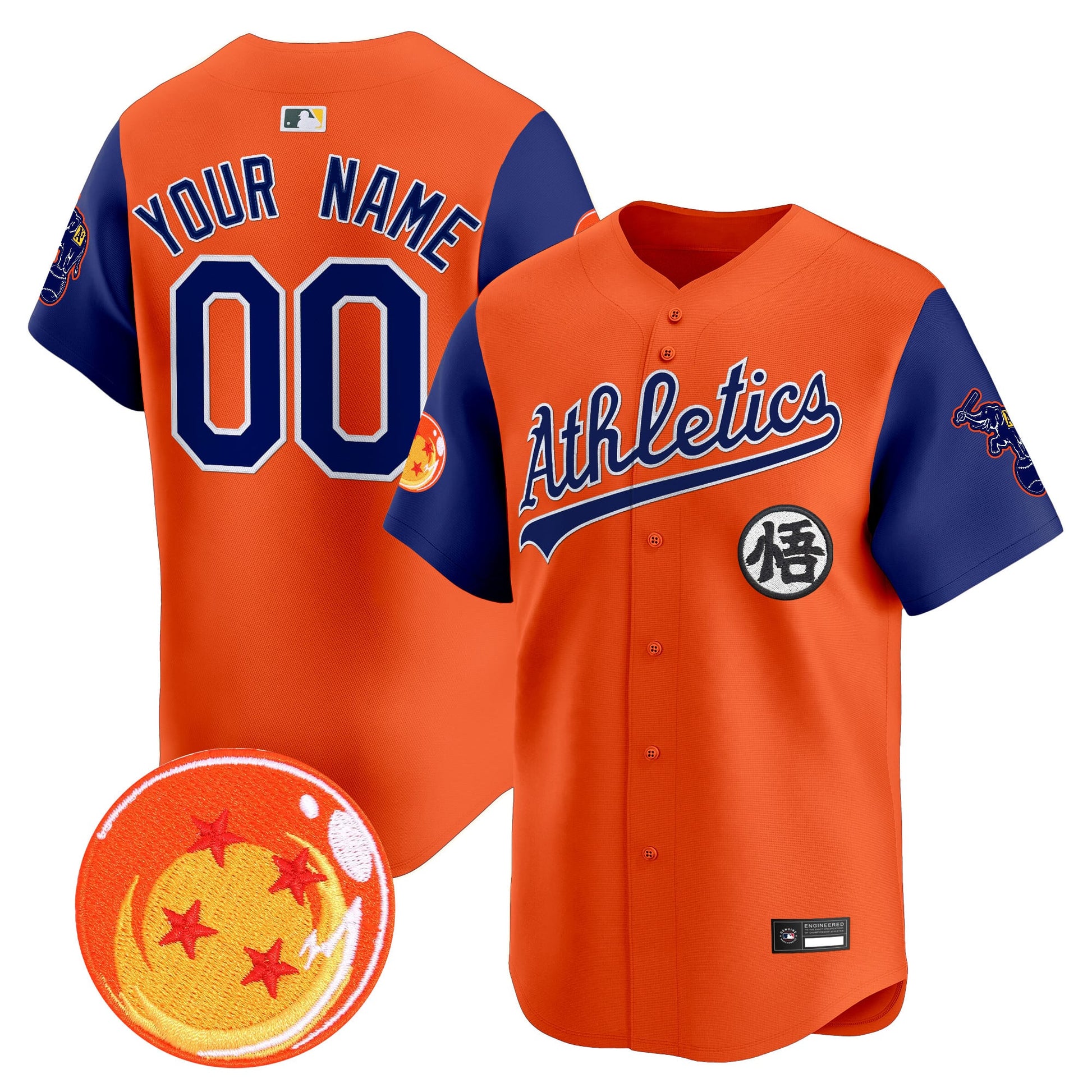 Oakland Athletics x DB Vapor Premier Limited Custom Jersey - All Stitched