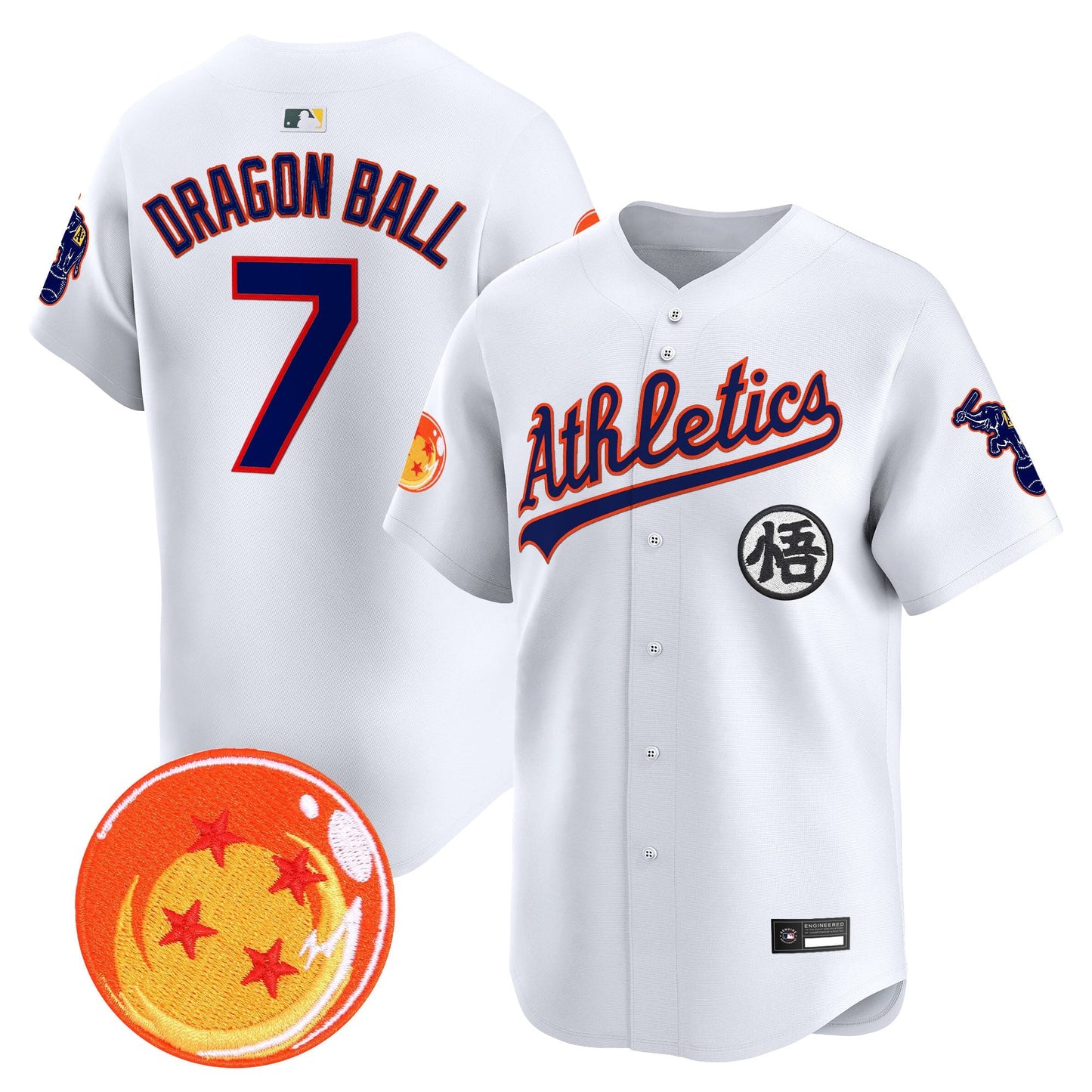 Oakland Athletics x DB Vapor Premier Limited Jersey - All Stitched