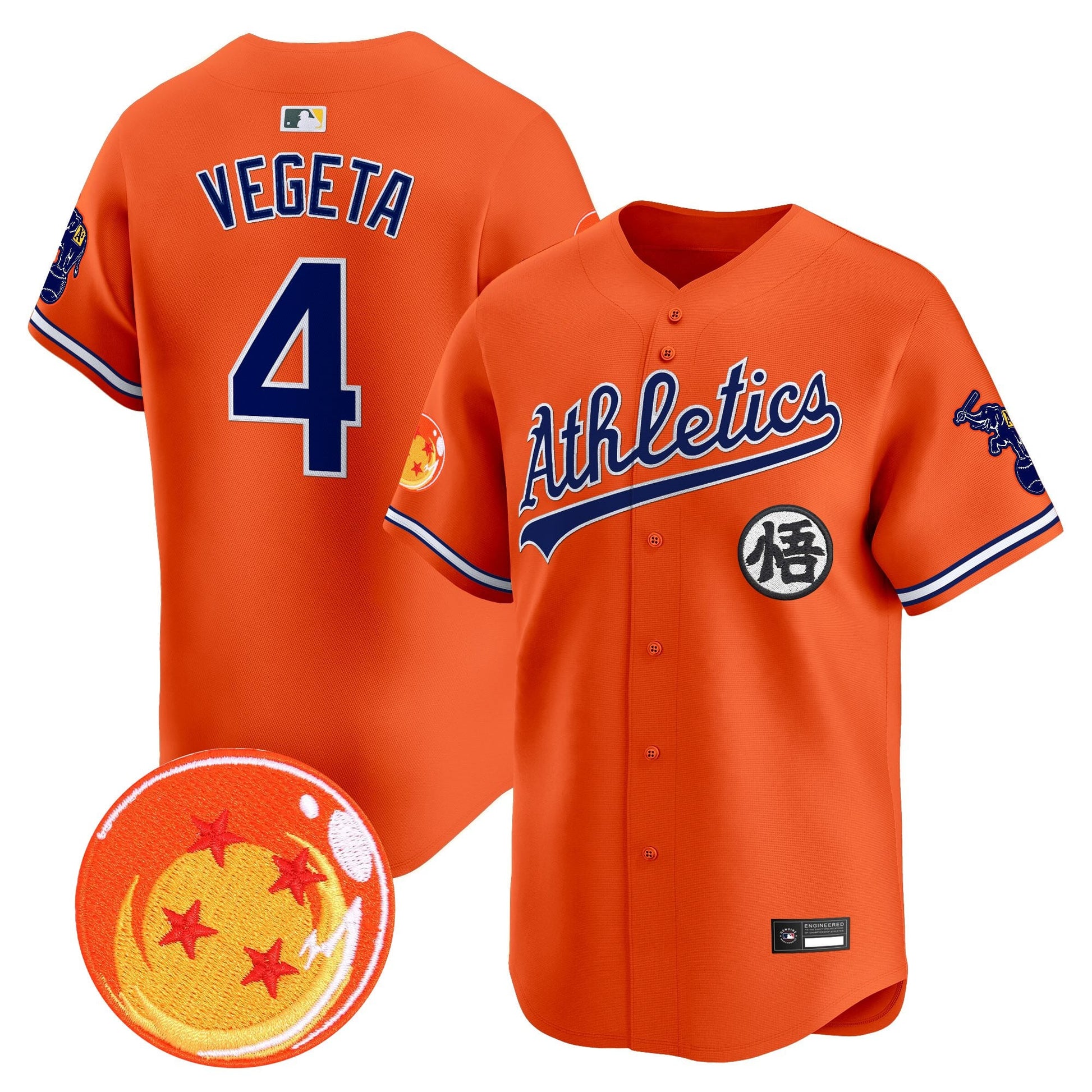 Oakland Athletics x DB Vapor Premier Limited Jersey - All Stitched