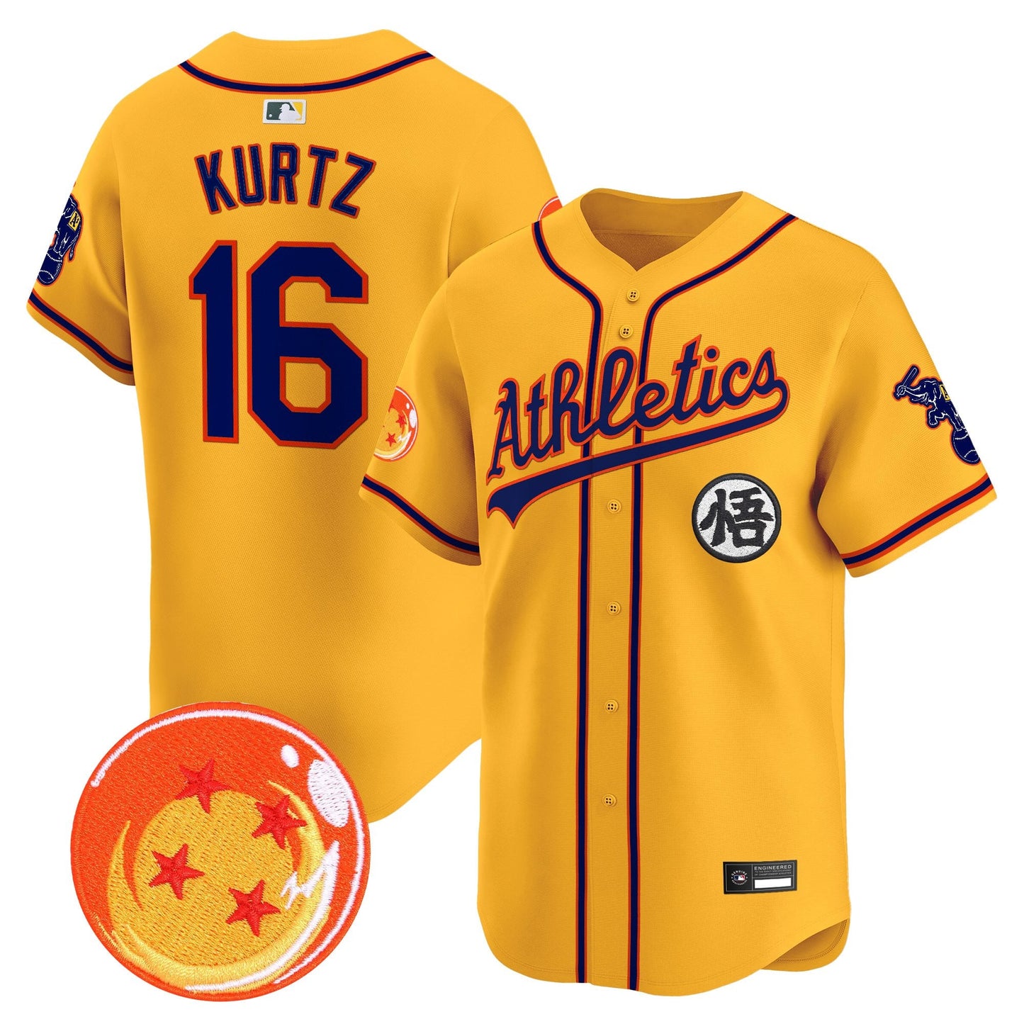 Oakland Athletics x DB Vapor Premier Limited Jersey - All Stitched