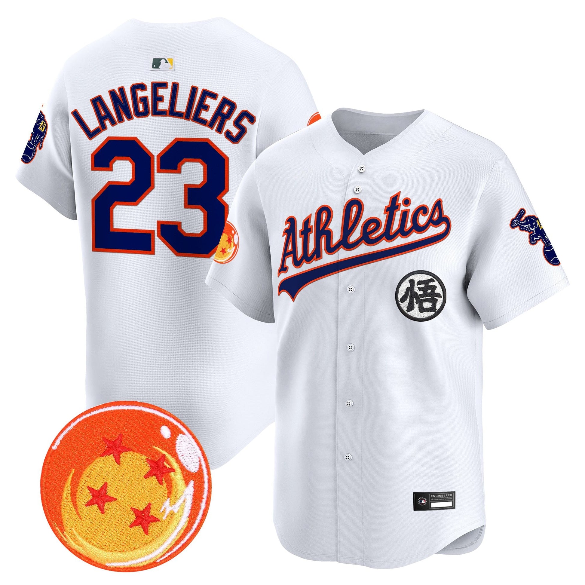 Oakland Athletics x DB Vapor Premier Limited Jersey - All Stitched