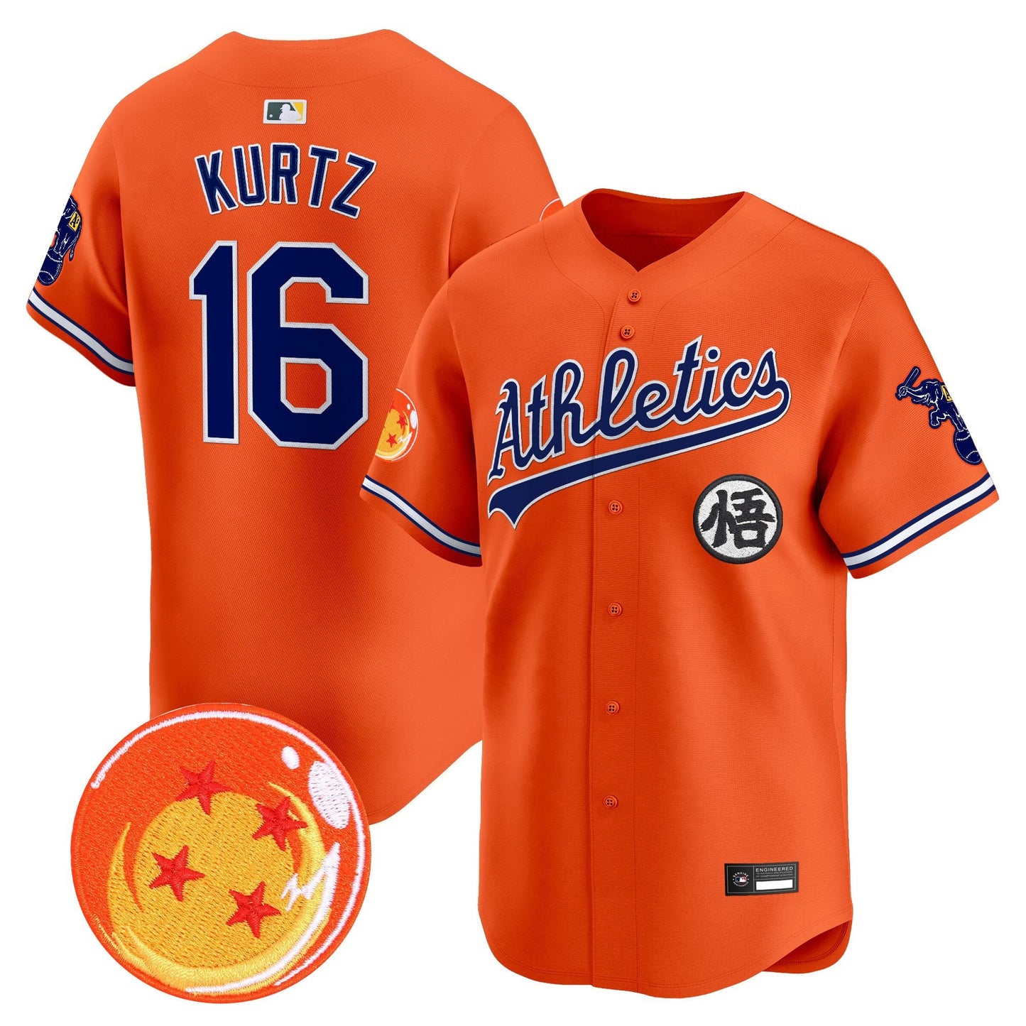 Oakland Athletics x DB Vapor Premier Limited Jersey - All Stitched