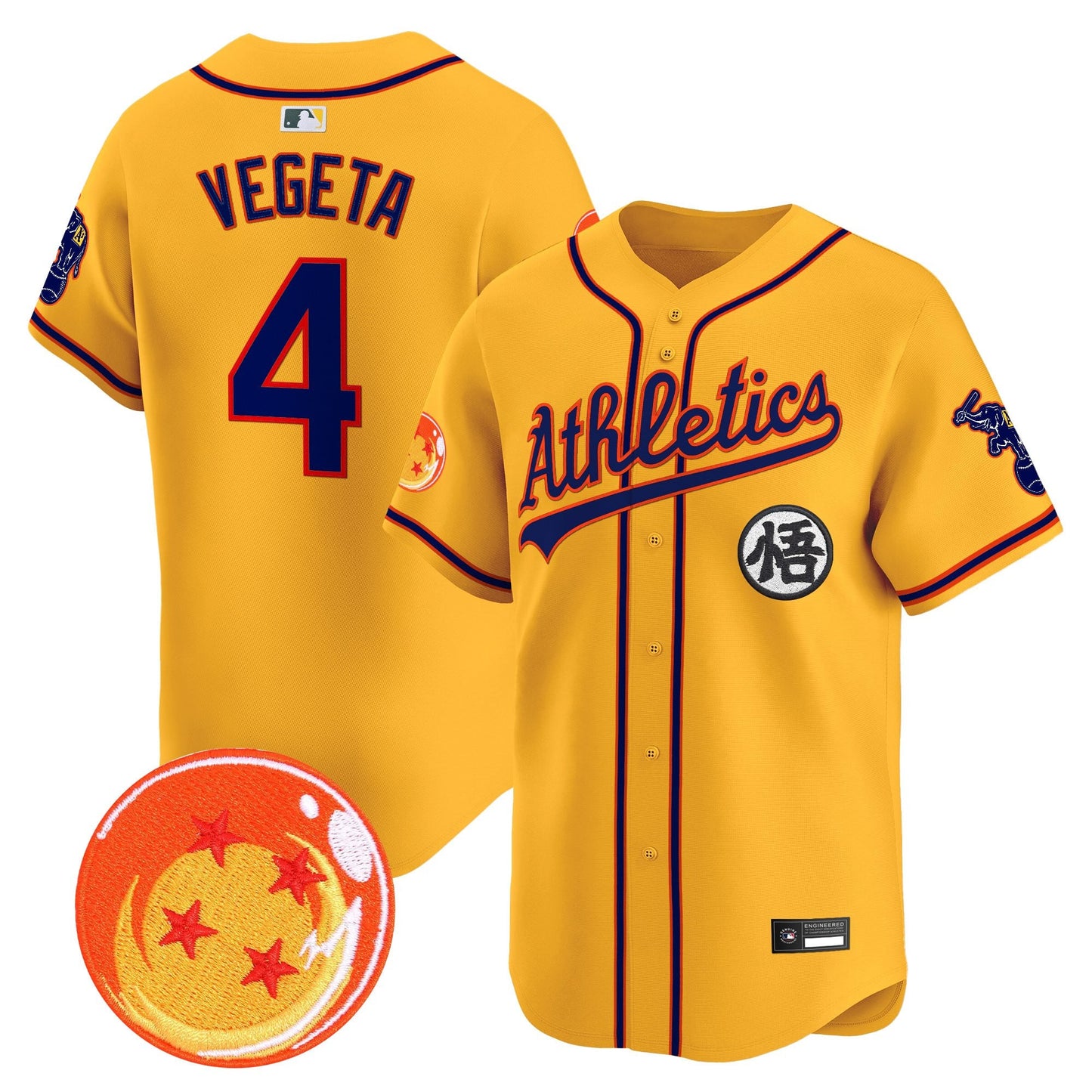 Oakland Athletics x DB Vapor Premier Limited Jersey - All Stitched