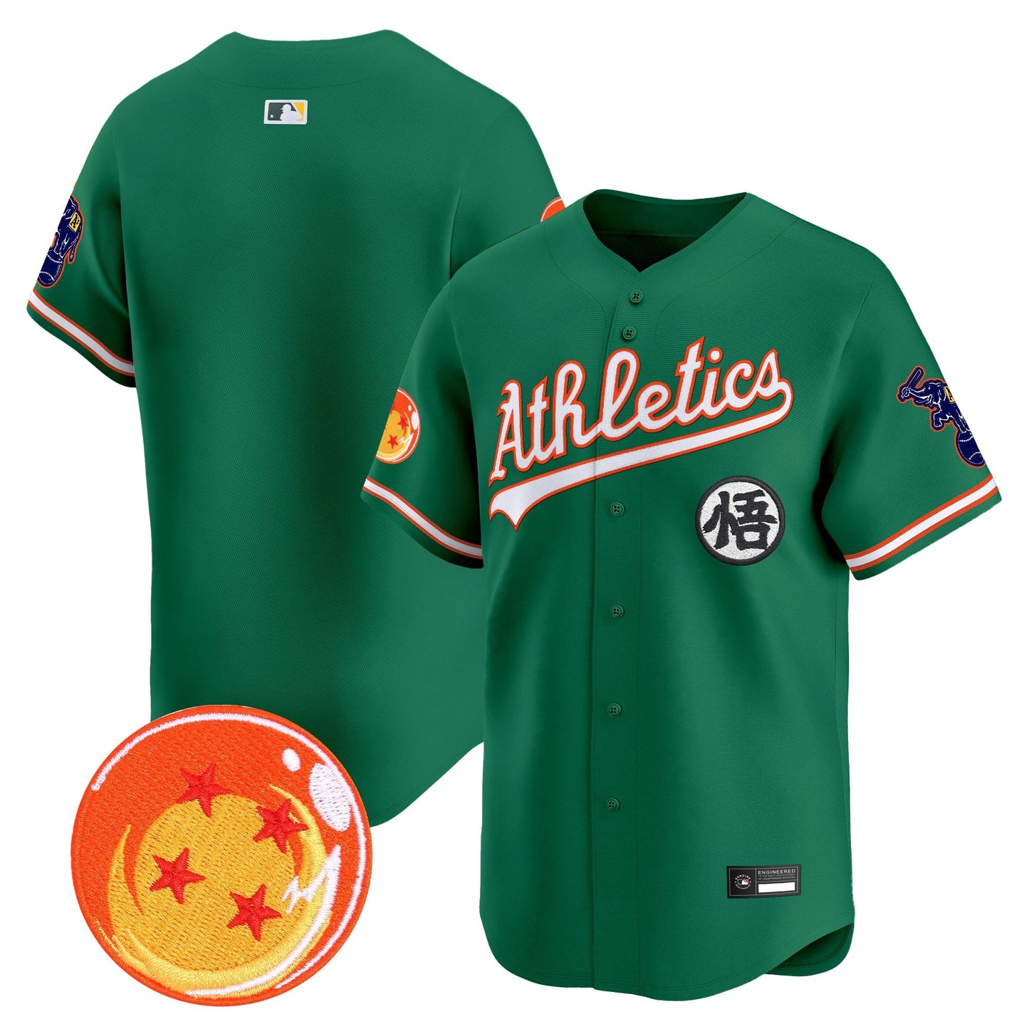 Oakland Athletics x DB Vapor Premier Limited Jersey - All Stitched