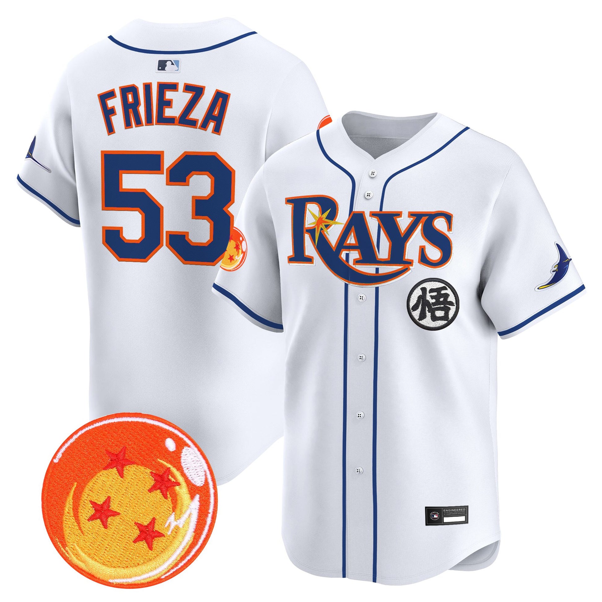 Tampa Bay Rays x DB Vapor Premier Limited Jersey - All Stitched