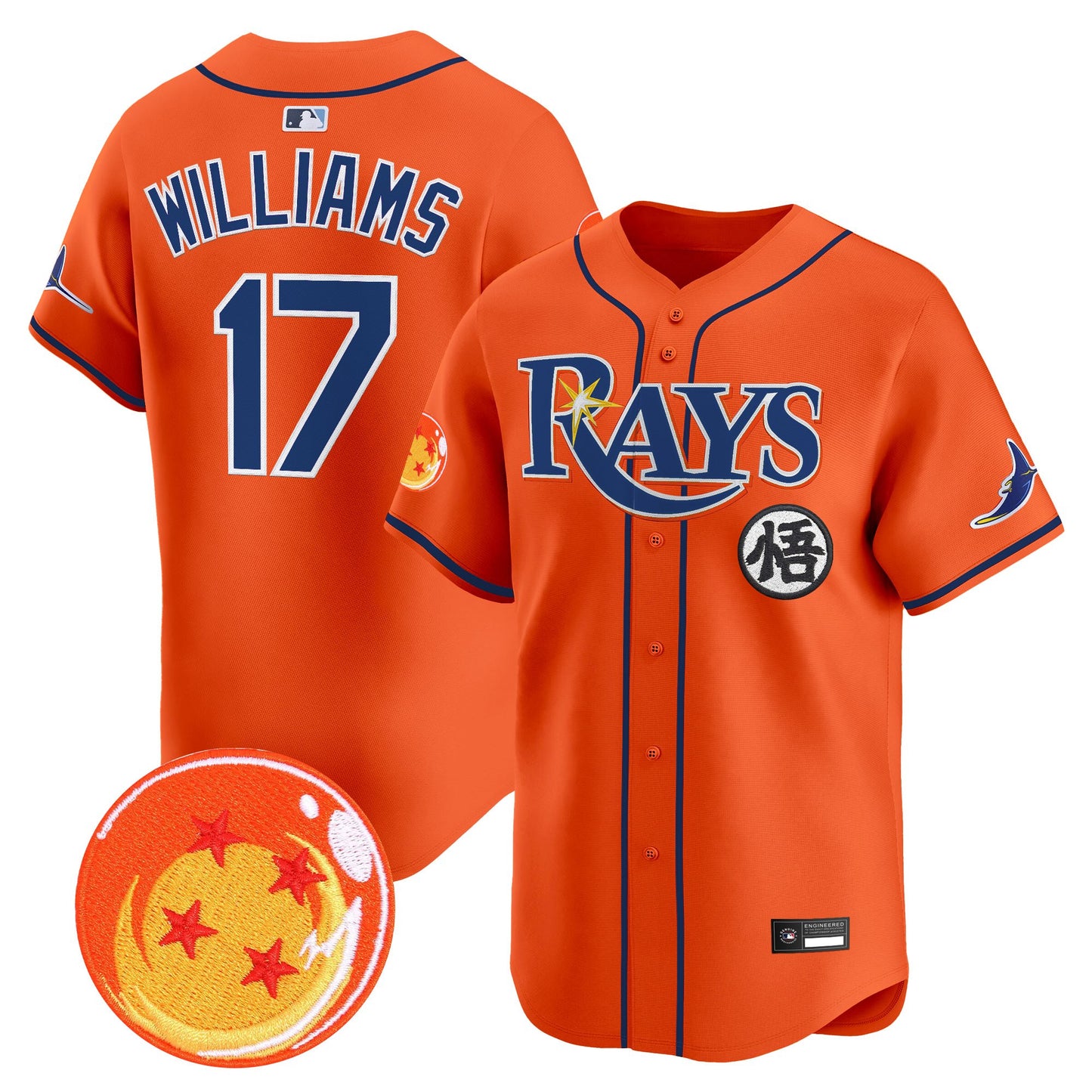 Tampa Bay Rays x DB Vapor Premier Limited Jersey - All Stitched