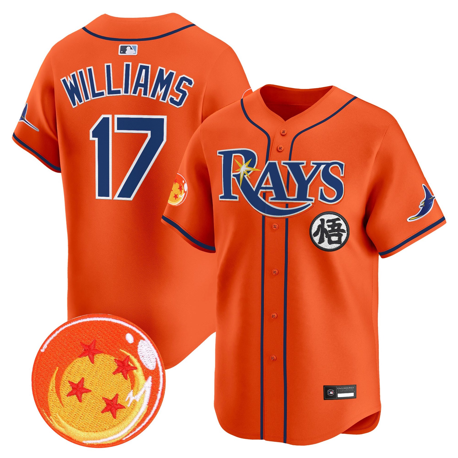 Tampa Bay Rays x DB Vapor Premier Limited Jersey - All Stitched