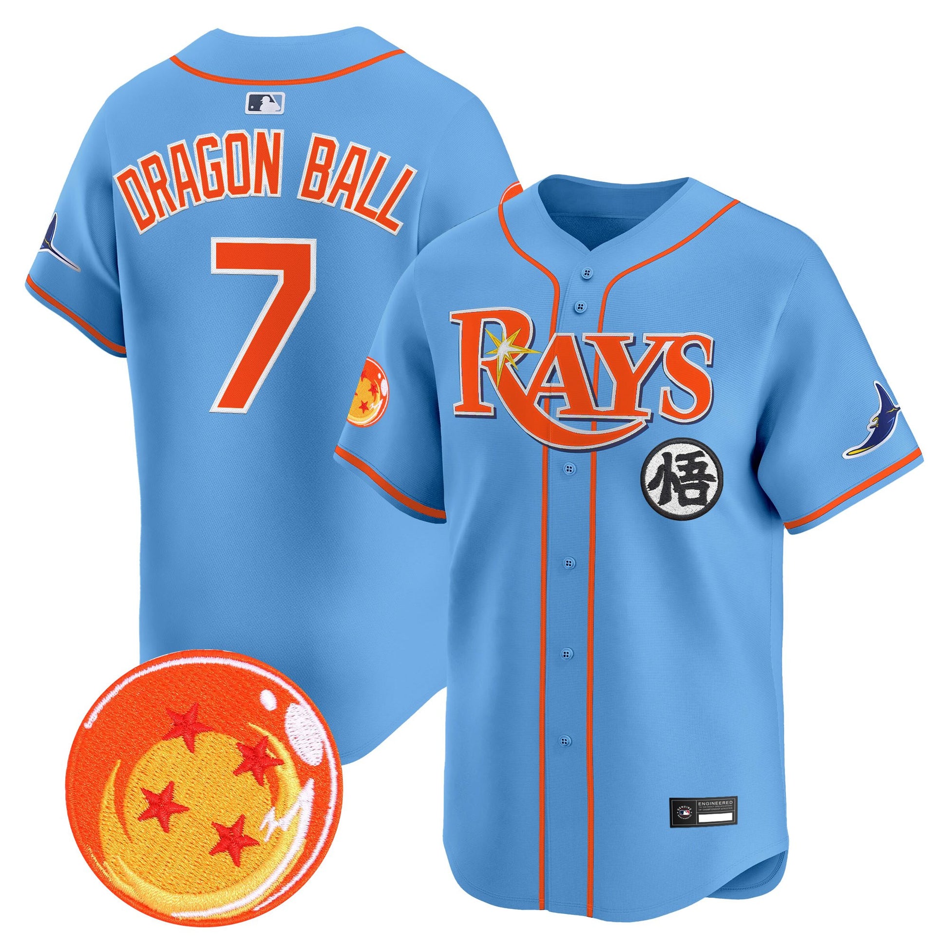 Tampa Bay Rays x DB Vapor Premier Limited Jersey - All Stitched