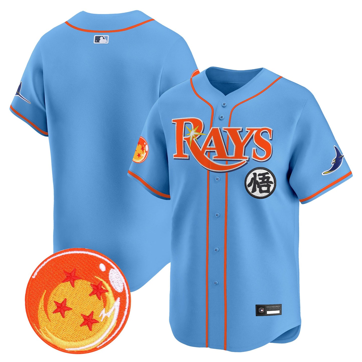Tampa Bay Rays x DB Vapor Premier Limited Jersey - All Stitched
